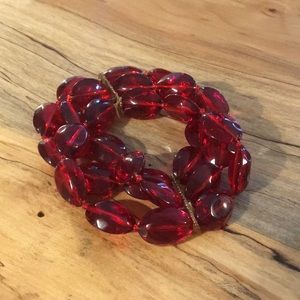 Red Stretchy Bracelet